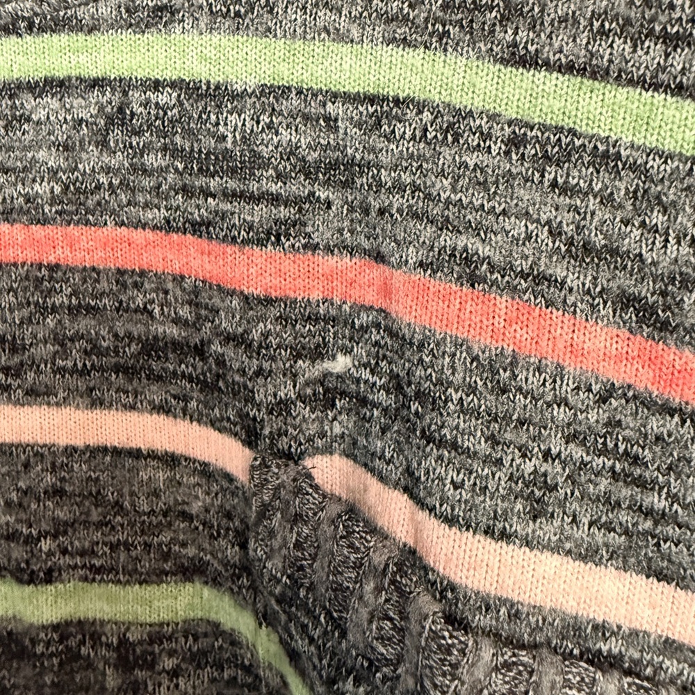 Torrid Multicolor Striped Long Sleeve Shirt - Picture 5 of 5